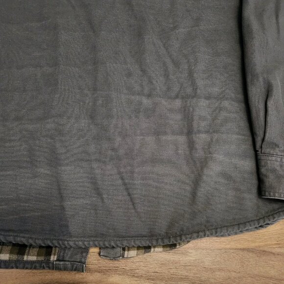 Carhartt Canvas Fleece Lined Overshirt/Jacket Size 2XL Grey - Picture 12 of 12